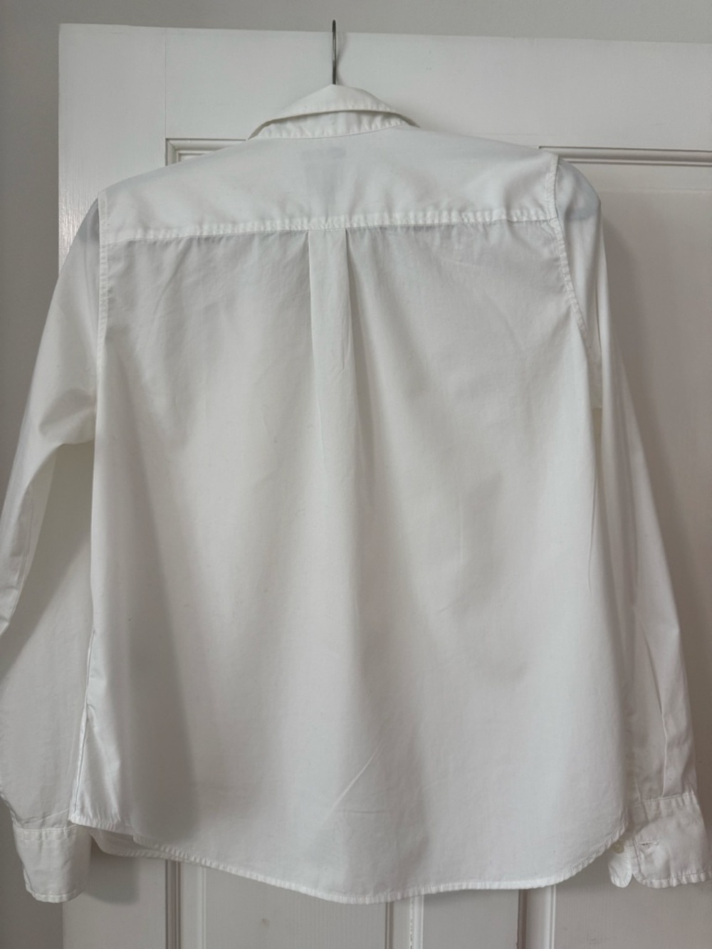 Gap Perfect Shirt 80s Superfine Poplin White Size S NWT - Picture 5 of 5